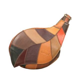 胸包复古斜挎包包2024女式新款真皮腰包高级感小众百搭单肩后背包