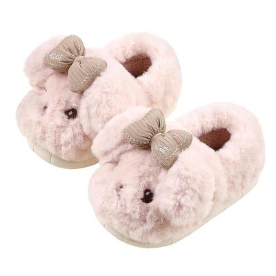 巴拉巴拉冬季儿童宝宝可爱棉拖鞋