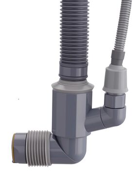 潜水艇墙排下水管防返臭神器