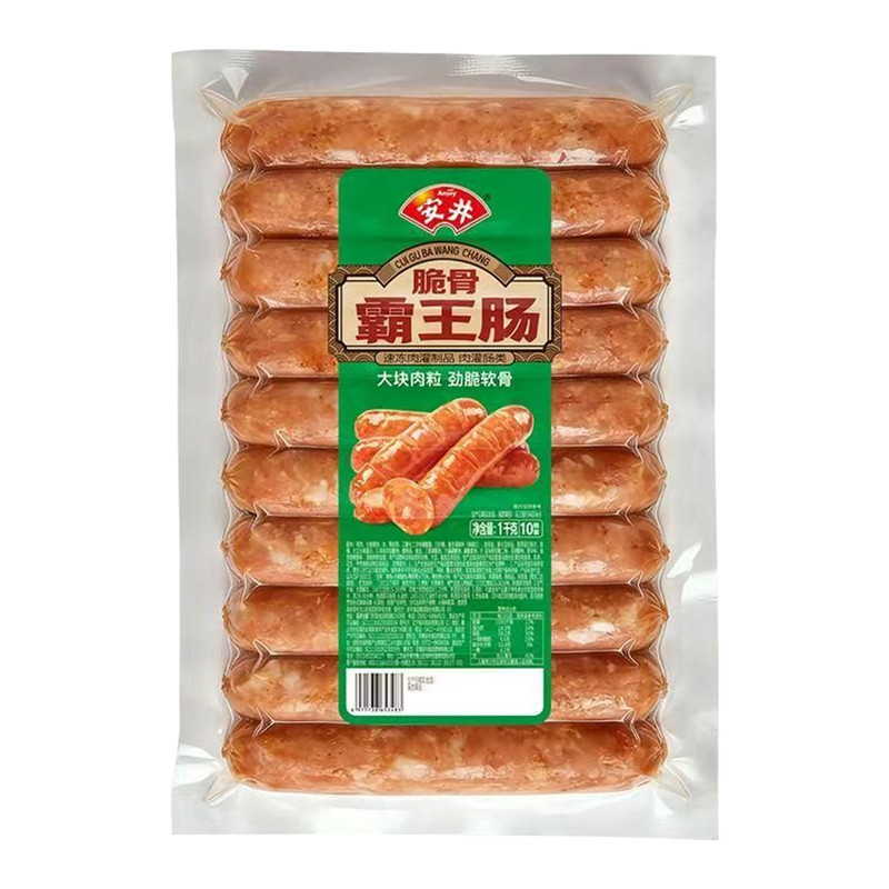 安井脆骨霸王肠10kg原味霸王肠