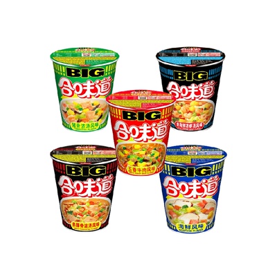 合味道BIG大杯泡面免拆料包