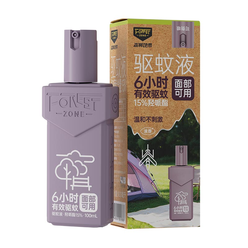 森林地带驱蚊喷雾派卡瑞丁羟哌酯