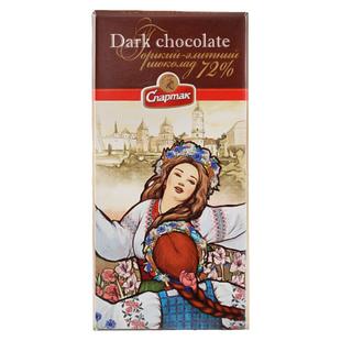 白俄罗斯黑巧克力可可脂进口斯巴达克花仙子85g盒装牛奶巧克力
