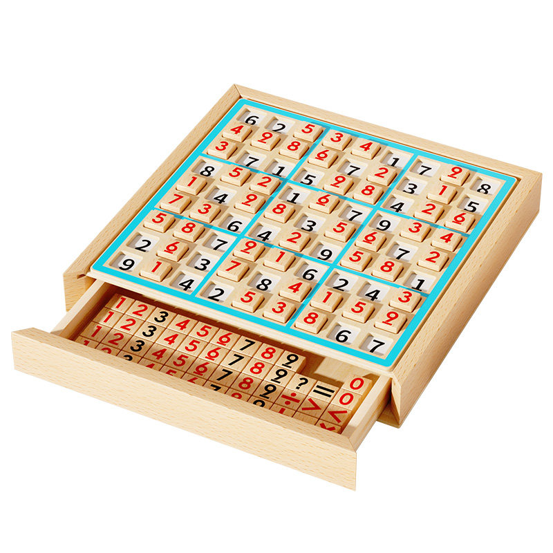 数独九宫格棋盘益智思维训练玩具