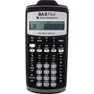 正品德州仪器TI baii plus金融FRM/CFA一级二级考试计算器 BA II plus理财商务会计财务德州计算机