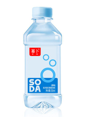 苏打水碱性水350ml饮用水饮料