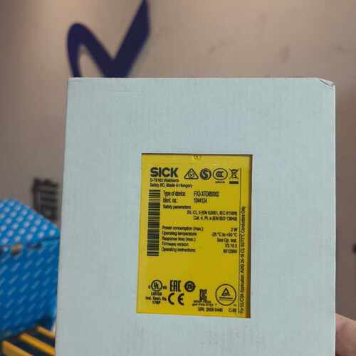 议价西克SICK继电器 IO模块FX3-XTDI80002，适用