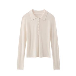 SW速惟运动毛衣女针织衫修身短款显瘦翻领上衣跑步健身训练瑜伽服