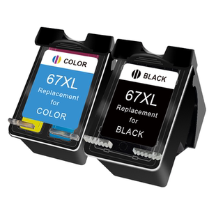 适用惠普HP67XL墨盒2700e 2720e 2332 2330 6030 2300 6020打印机