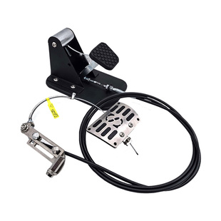 汽车副刹车装置快拆支架不锈钢通用教练陪练家用免打孔副驾驶刹车