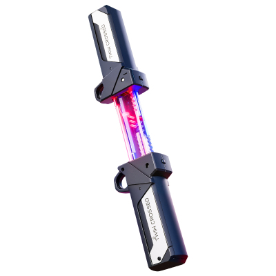 对插发光双刃光剑伸缩激光剑