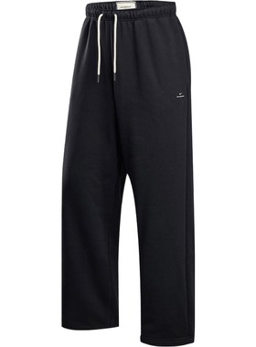 滔搏NIKE耐克男子保暖宽松直筒裤运动休闲篮球加绒长裤IM6334-010