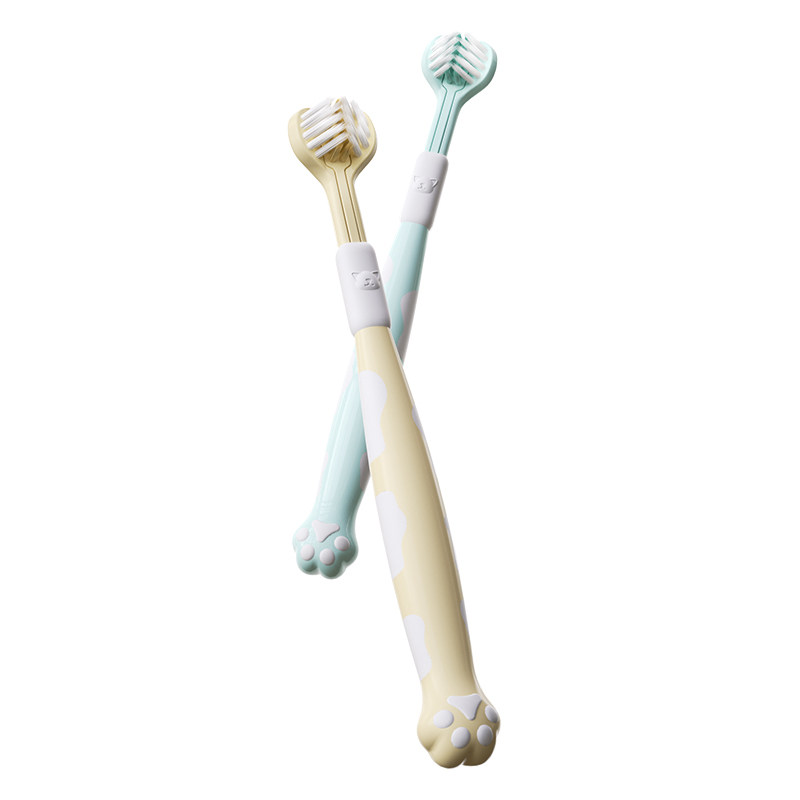 儿童牙刷软毛三面牙刷