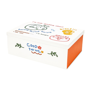 你好小朋友可爱生日礼物盒空盒子高级感情人节伴手礼盒礼品包装盒