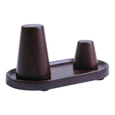 天然黑檀木晾壶架实木壶盖托盖置