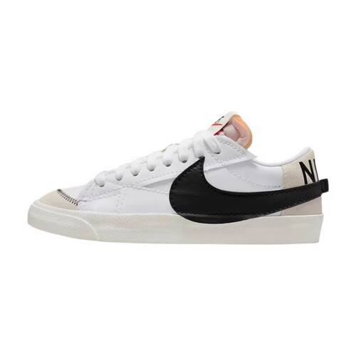 耐克/Nike Blazer Jumbo 低帮防滑男款板鞋 白黑色 DN2158-101