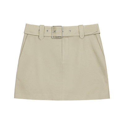 未冕日本进口斜纹荃棉短裙裤