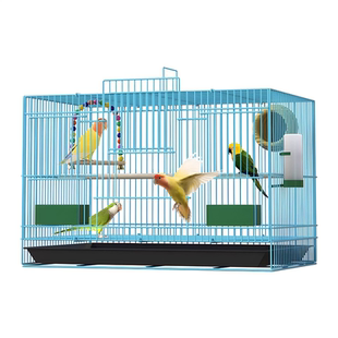 鸟笼子家用新款虎皮鹦鹉珍珠鸟牡丹绣眼玄风专用大号豪华生态别墅