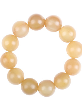 西藏天然羊角圆珠20mmd51佛珠