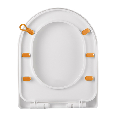 马桶盖家用加厚缓降坐便器厕所通用UVO型座厕马桶配件盖板方形