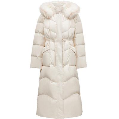 VeroModa羽绒服毛领连帽