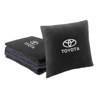 高档刺绣抱枕被子两用二合一加厚