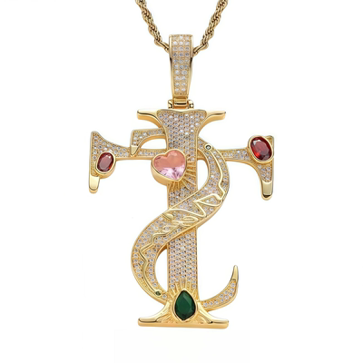 ASAPROCKY艾志恒Asen同款STK项链