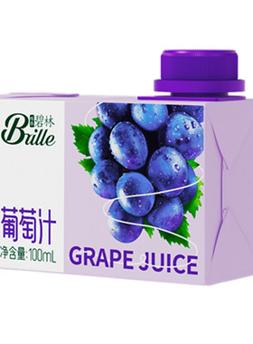 稼乐碧林100mL*12盒还原果汁