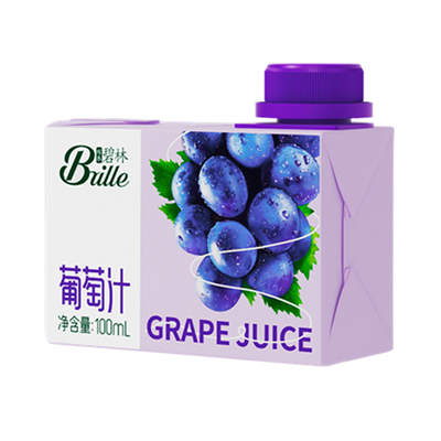 稼乐碧林100mL*12盒还原果汁