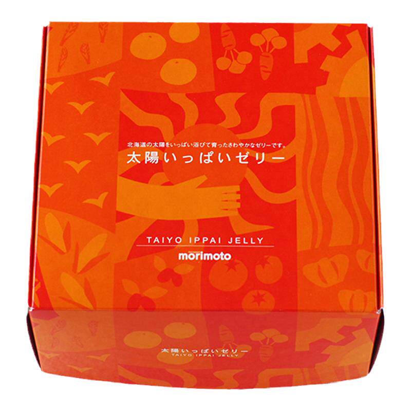 日本直邮 morimoto 太阳番茄/白葡萄/苹果/蓝靛果果冻布丁