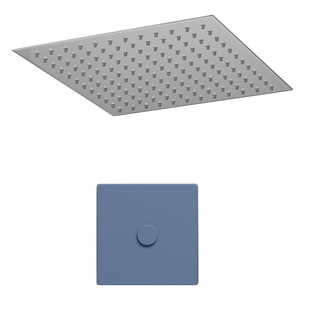 谈话室软包硅胶淋浴器防撞留置室暗装洗澡水龙头按压延时花洒开关