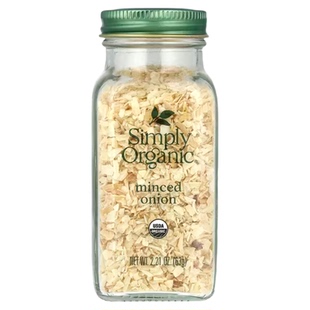 Simply Organic天然有机进口洋葱粉碎片调味粉调味料佐料香辛料腌