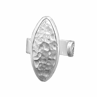 弘霞客手工戒指实心泥鳅背戒指男指环银环大女士戒指足银银环扳指