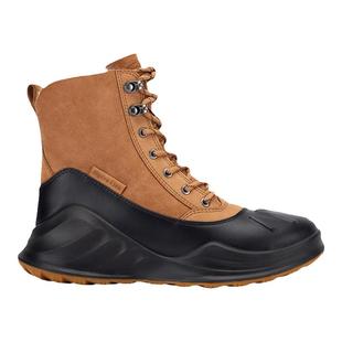 COZY STEPS可至冬季圆界休闲圆头系带中跟女雪地靴厚底猎鸭靴8089