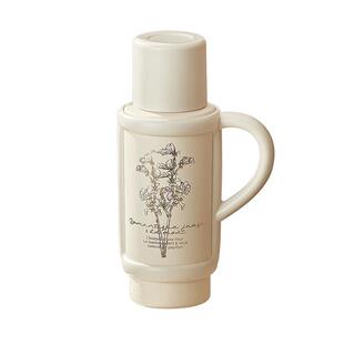 物生物吸管保温杯大容量高颜值水壶大号陶瓷内胆吨吨饮水杯子女生