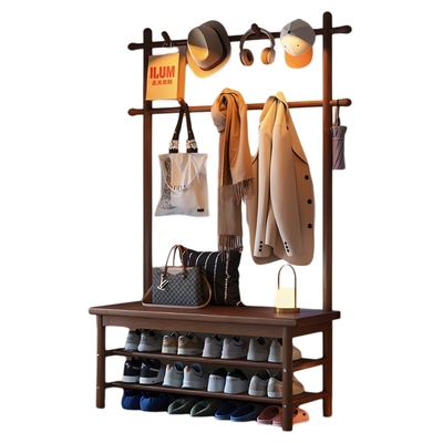 【国补15%】安居客实木换鞋凳