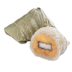 广州黄埔华苑酒家手工鲜咸肉大粽子560g真空包装广东早餐粽子团购