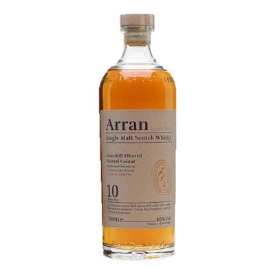 Arran艾伦10年700ml威士忌酒