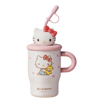 三丽鸥HelloKitty可爱保温杯