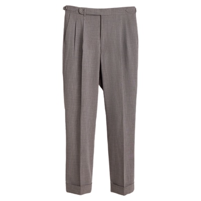 那不勒斯西裤男正装薄款直筒裤