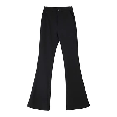 微喇裤女2025新款显瘦西装喇叭裤