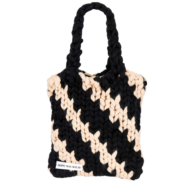 Hope Macaulay Diagonal Colossal Knit Tote Bagrevolve时尚小众