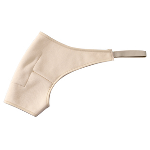 加绒单侧肩膀坎肩睡觉单边手臂护套放暖宝宝加热保暖肩周