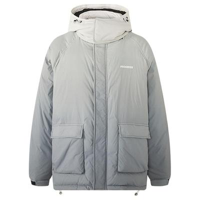 美特斯邦威连帽羽绒服