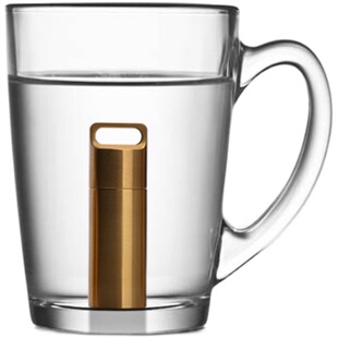 免费刻字304不锈钢迷你药盒黄铜密封舱随身便携药瓶EDC求生防水罐