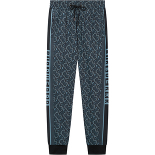 BM字母印花潮牌高级感男裤子美式高街卫裤男2025新款夏季休闲裤