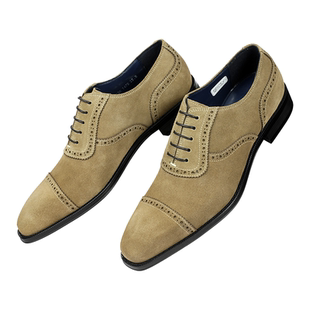 REGAL丽格T47B BJ23反绒皮鞋商务休闲男士正装皮鞋