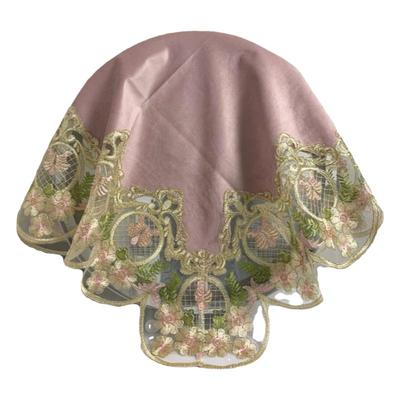 欧式美式风格丝绒布料蕾丝花边