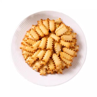 鱼骨芝士咸味饼干小鱼饼干独立包装解馋零食网红小吃休闲食品整箱