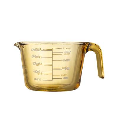 耐高温带刻度食品级量杯可加热